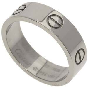 CARTIER Authentic 18k Silver Love Ring #59